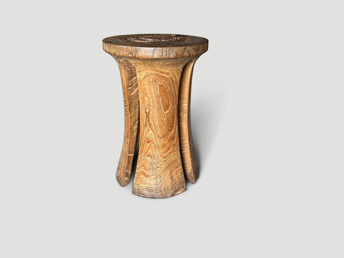Sculptural Side Table or Pedestal