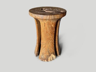 Sculptural Side Table or Pedestal