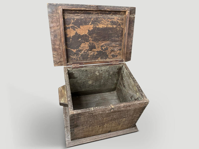 Antique Wood Chest