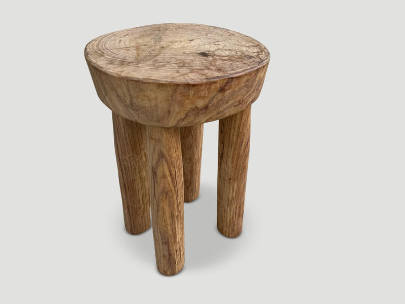 Senufo Side Table or Stool From Côte d'Ivoire