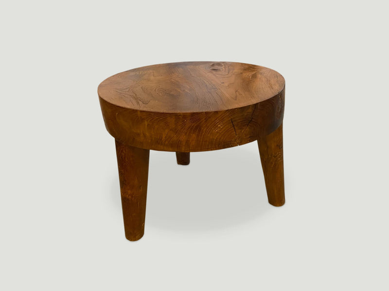 Mid Century Style Teak Side Table