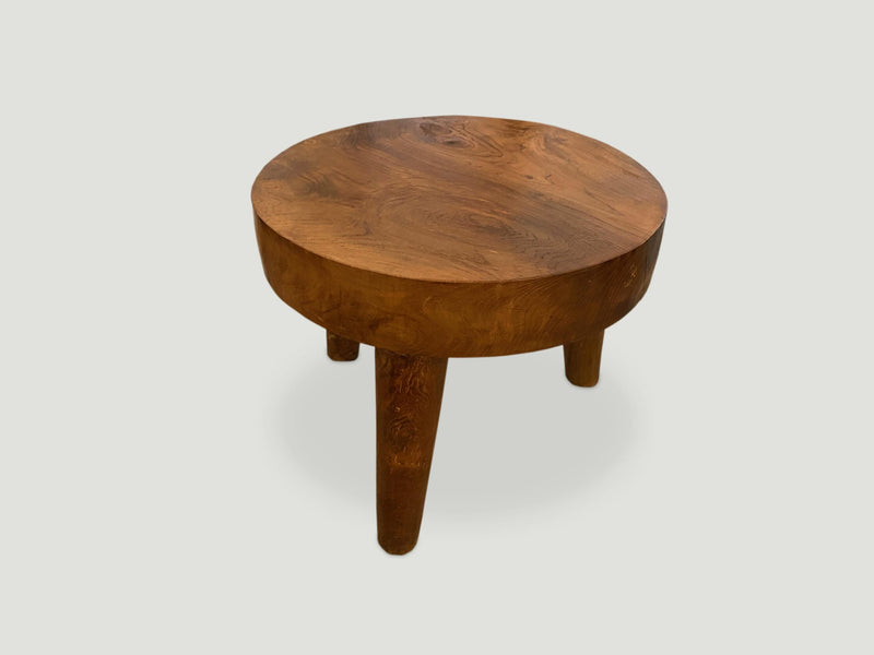 Mid Century Style Teak Side Table