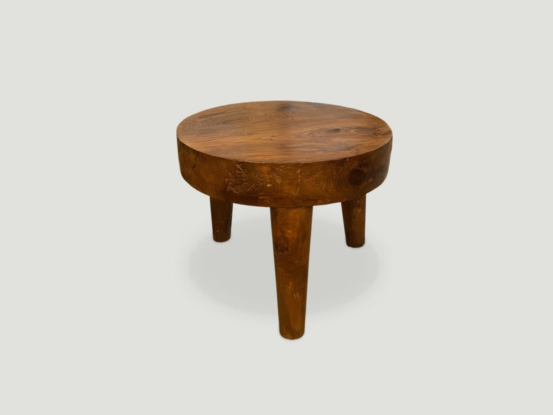 Mid Century Style Teak Side Table
