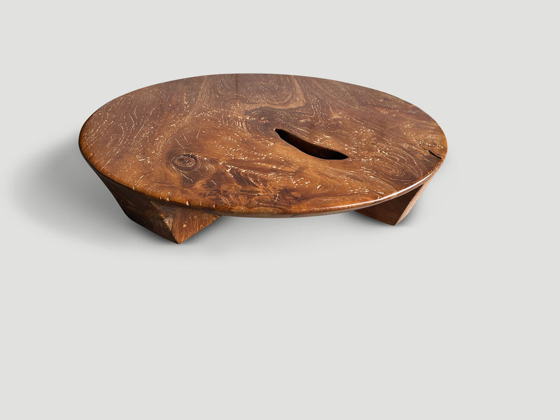 Century Old Minimalist Low Profile Table