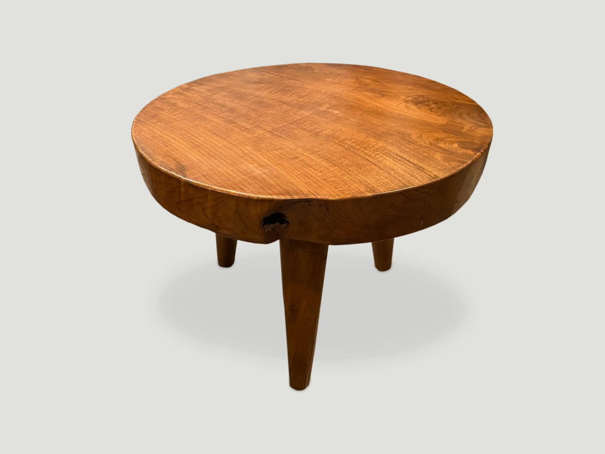 Mid Century Style Teak Side Table