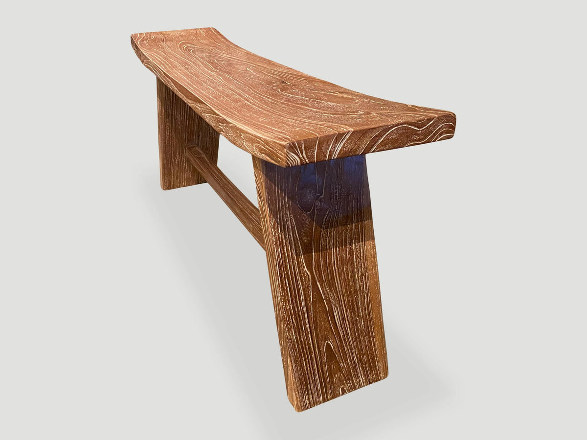 Minimalist Teak Bench