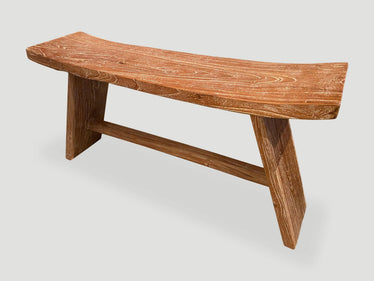 Minimalist Teak Bench