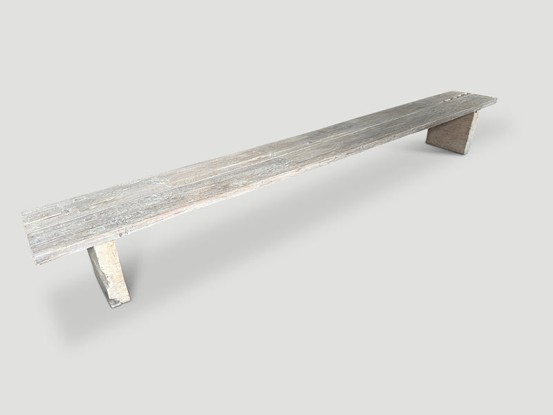 Minimalist Wabi Sabi Long Bench