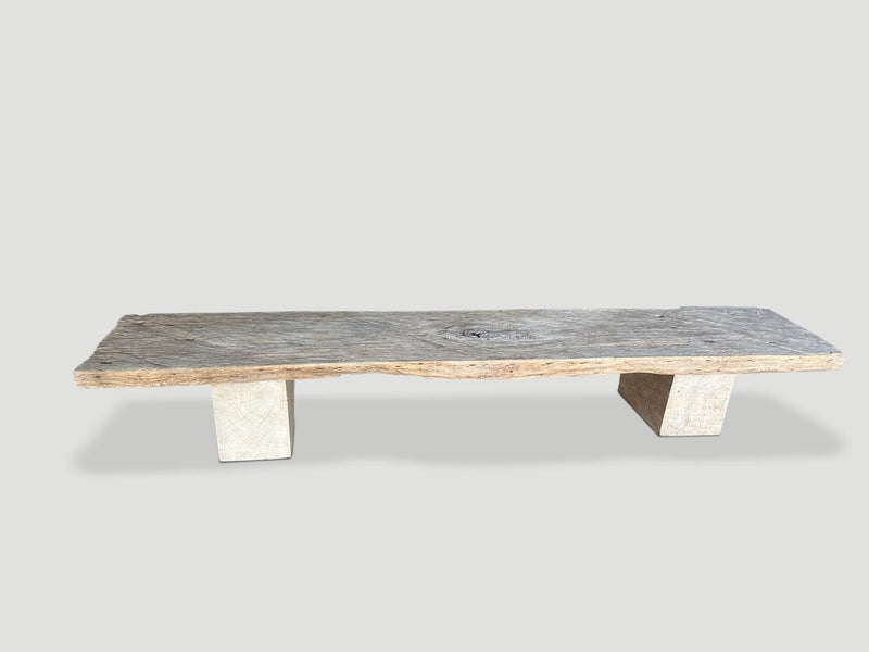Ancient Teak Wood Bench or Coffee Table