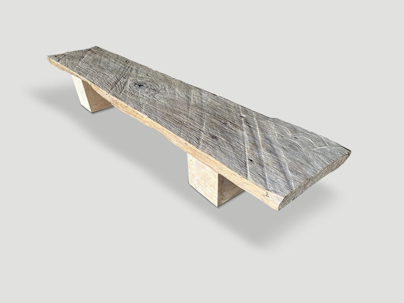 Ancient Teak Wood Bench or Coffee Table