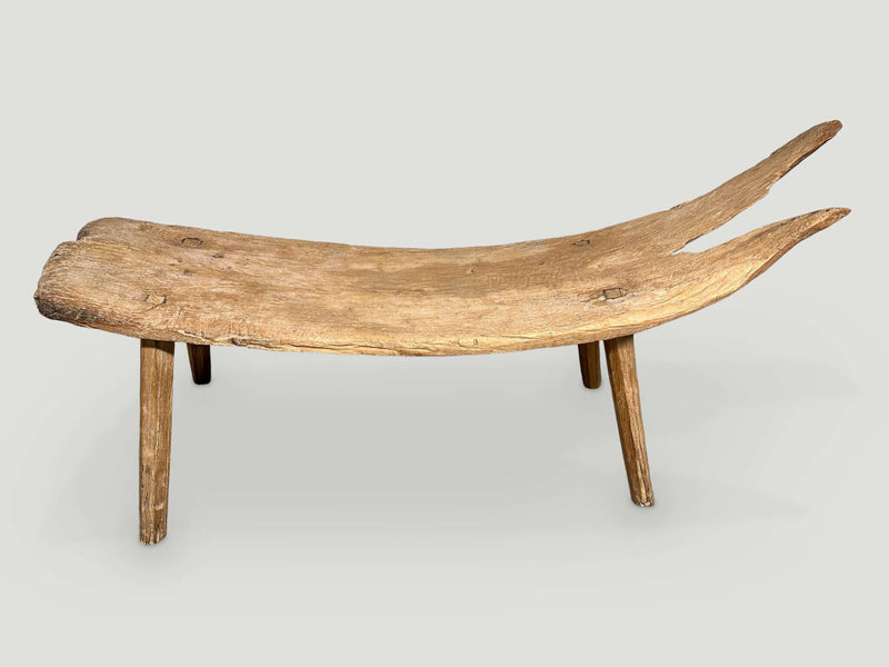 Rare Antique Bench or Chaise