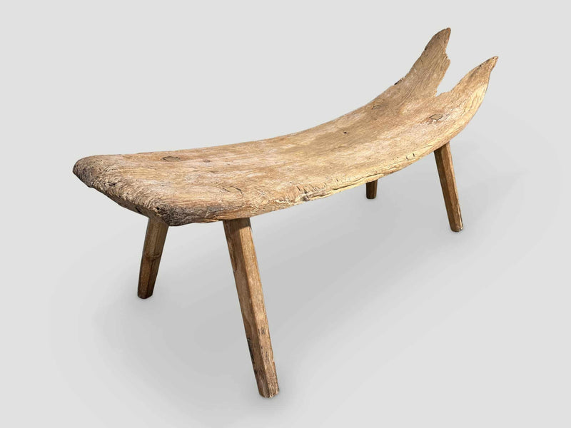 Rare Antique Bench or Chaise