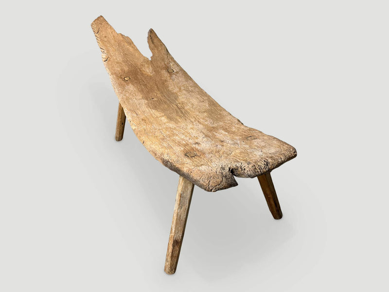 Rare Antique Bench or Chaise