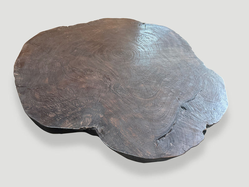 Amorphous Charred Coffee Table