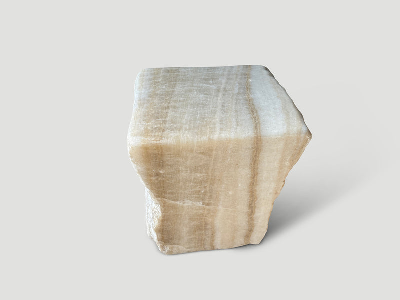 Onyx Sculptural Side Table