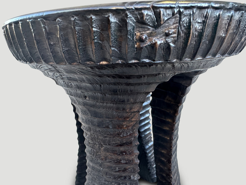 Sculptural Side Table or Stool