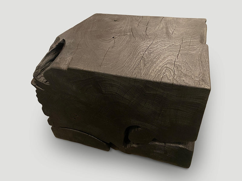 Charred Teak Coffee Table
