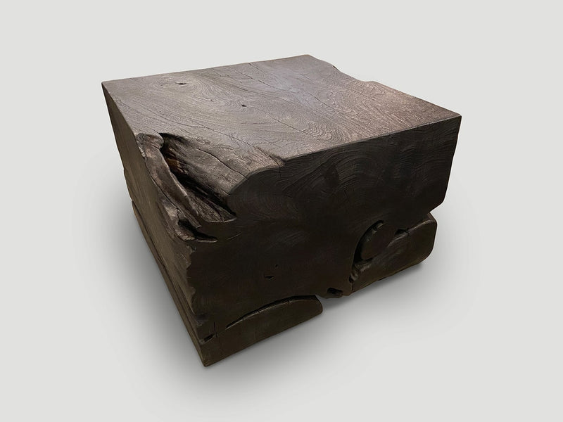 Charred Teak Coffee Table