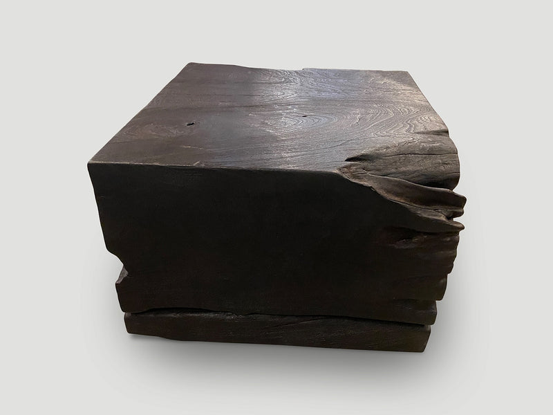 Charred Teak Coffee Table