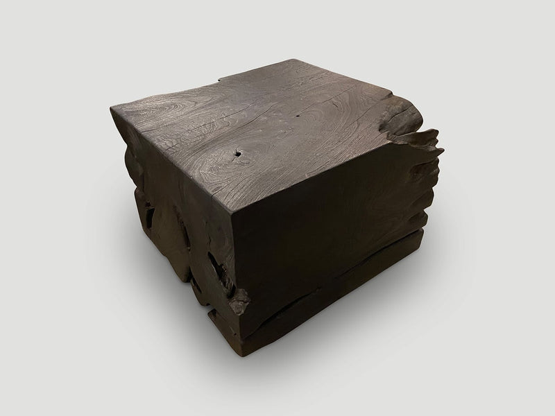 Charred Teak Coffee Table
