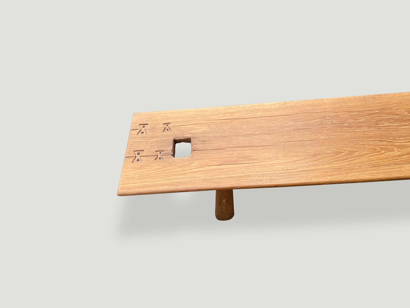 Mid Century Couture Bench