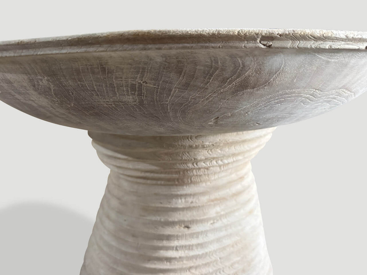 Impressive Sculptural Side Table or Entry Table