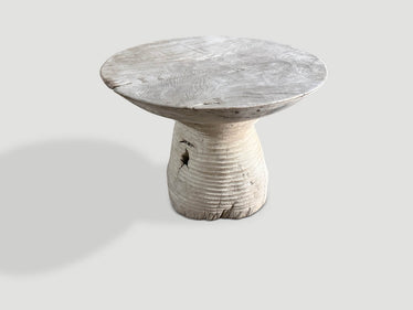 Impressive Sculptural Side Table or Entry Table