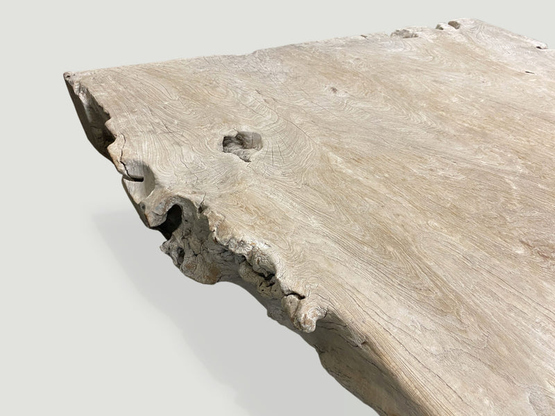 Single Slab Live Edge Coffee Table