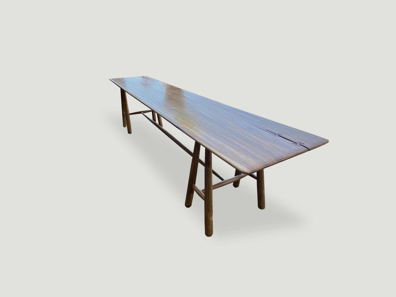 Mid Century Couture Console Table