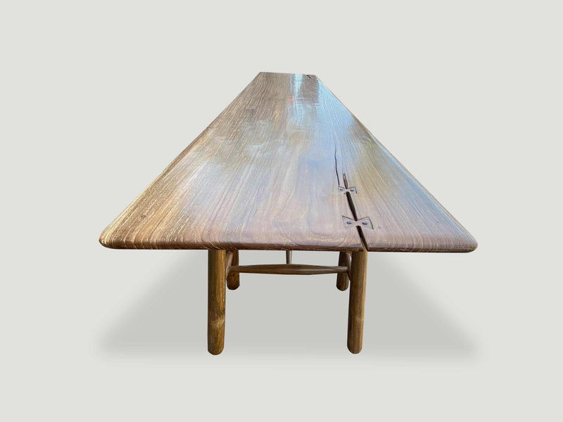 Mid Century Couture Console Table