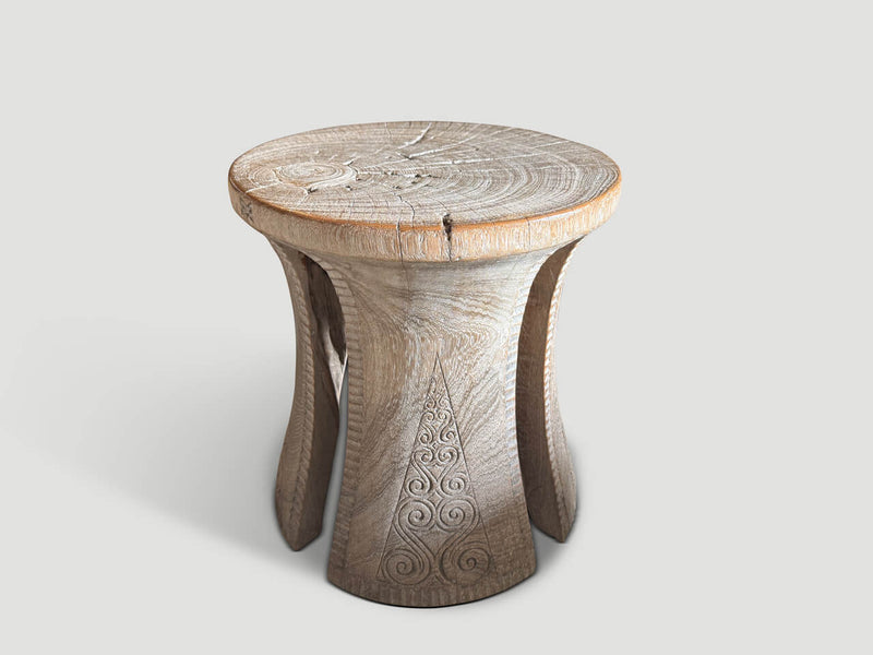 Sculptural Side Table or Stool