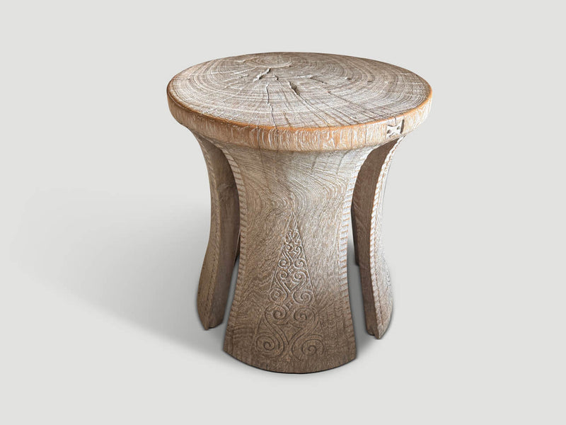 Sculptural Side Table or Stool