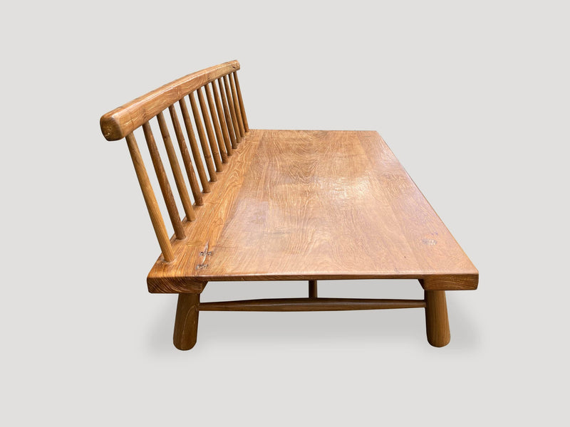 Mid Century Couture Low Sofa