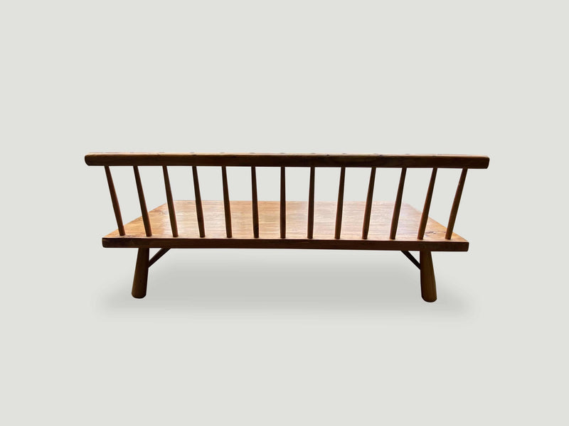 Mid Century Couture Low Sofa