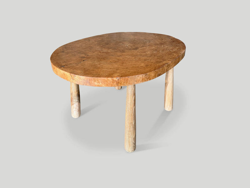 Impressive Large Oval Side Table Or Entry Table