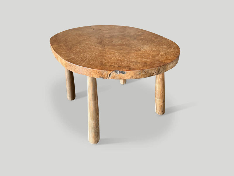 Impressive Large Oval Side Table Or Entry Table
