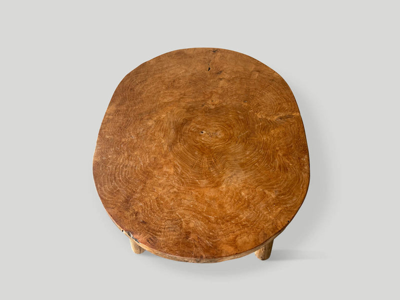 Impressive Large Oval Side Table Or Entry Table