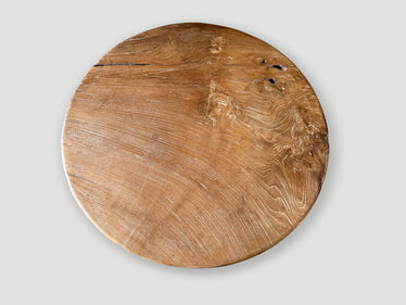 Modern Organic Ancient Teak Wood Table