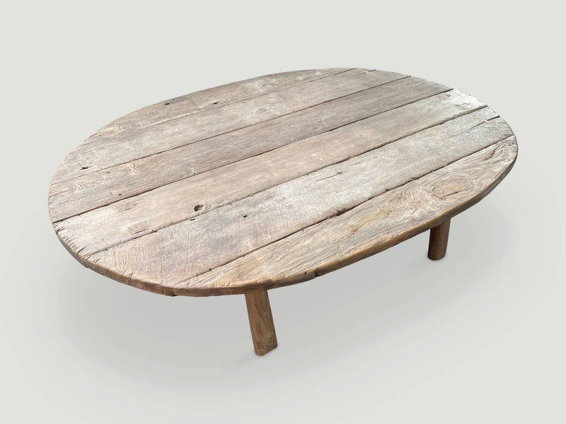 Wabi Sabi Oval Coffee Table