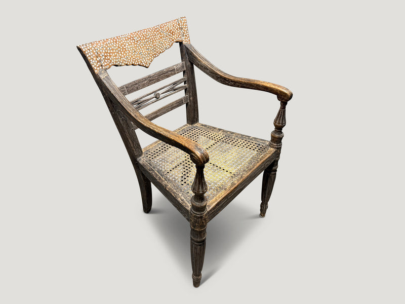 Rare Antique Raffles Arm Chair