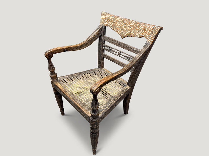 Rare Antique Raffles Arm Chair