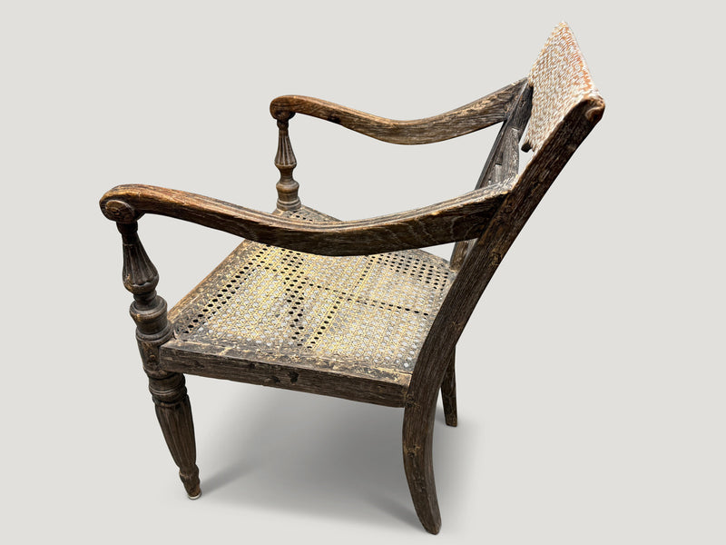 Rare Antique Raffles Arm Chair