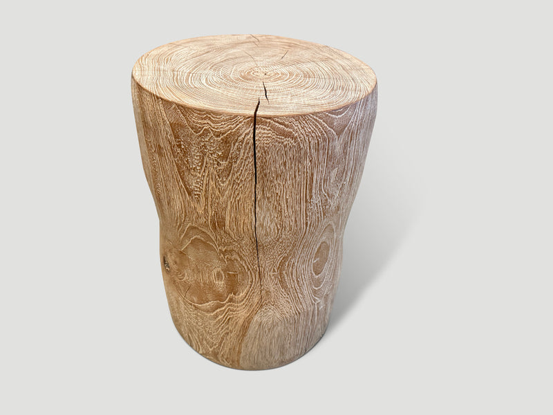 Hand Carved Teak Side Table