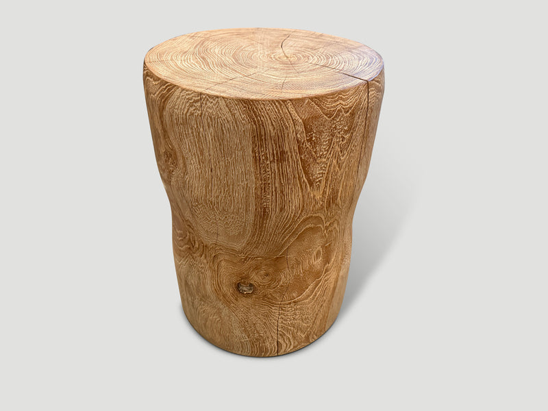 Hand Carved Teak Side Table
