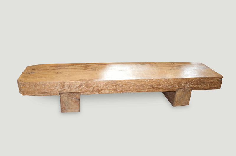 Reclaimed Teak Wood Coffee Table or Bench