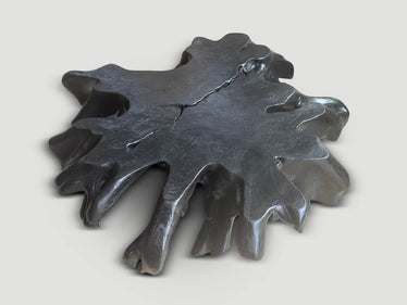 Amorphous Modern Organic Charred Coffee Table