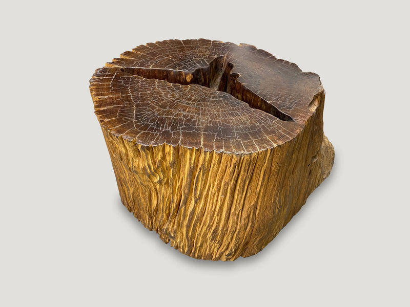 Iron Wood Side Table