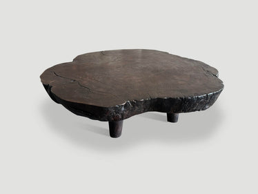 Amorphous Charred Coffee Table
