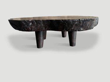 Amorphous Charred Coffee Table