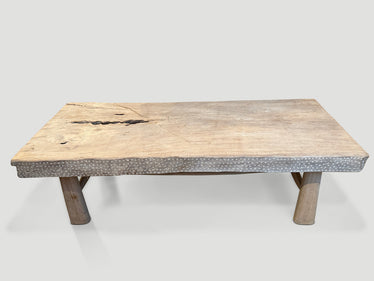 Impressive Shell Inlay Coffee Table